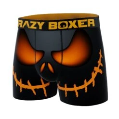 CRAZYBOXER Halloween Smile Men's Boxer Briefs -Crazy Boxer CBHAL0101SMIL 4