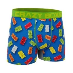 CRAZYBOXER Haribo Gummy Bears Boys' Boxer Briefs (Candy Box) -Crazy Boxer CBHAR03GOLDN 3