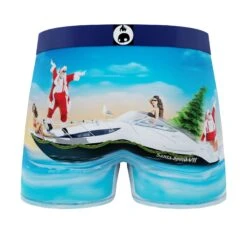 CRAZYBOXER Holidays Santa Beach Men's Boxer Briefs (2 Pack) 9 CRAZYBOXER Holidays Santa Beach Men's Boxer Briefs (2 Pack) -Crazy Boxer CBHOL0101X2A2 8