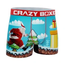 CRAZYBOXER Holiday Men's Boxer Briefs -Crazy Boxer CBHOL0102GAME 3