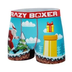 CRAZYBOXER Holiday Men's Boxer Briefs -Crazy Boxer CBHOL0102GAME 4