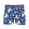 Men's 2 Pack Boxer Briefs - Christmas - Unicorn