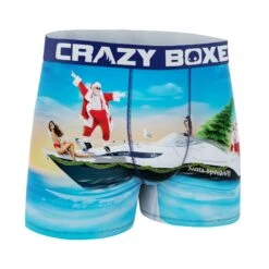 CRAZYBOXER Holidays Abb Boat Men's Boxer Briefs -Crazy Boxer CBHOL01XBOA 3