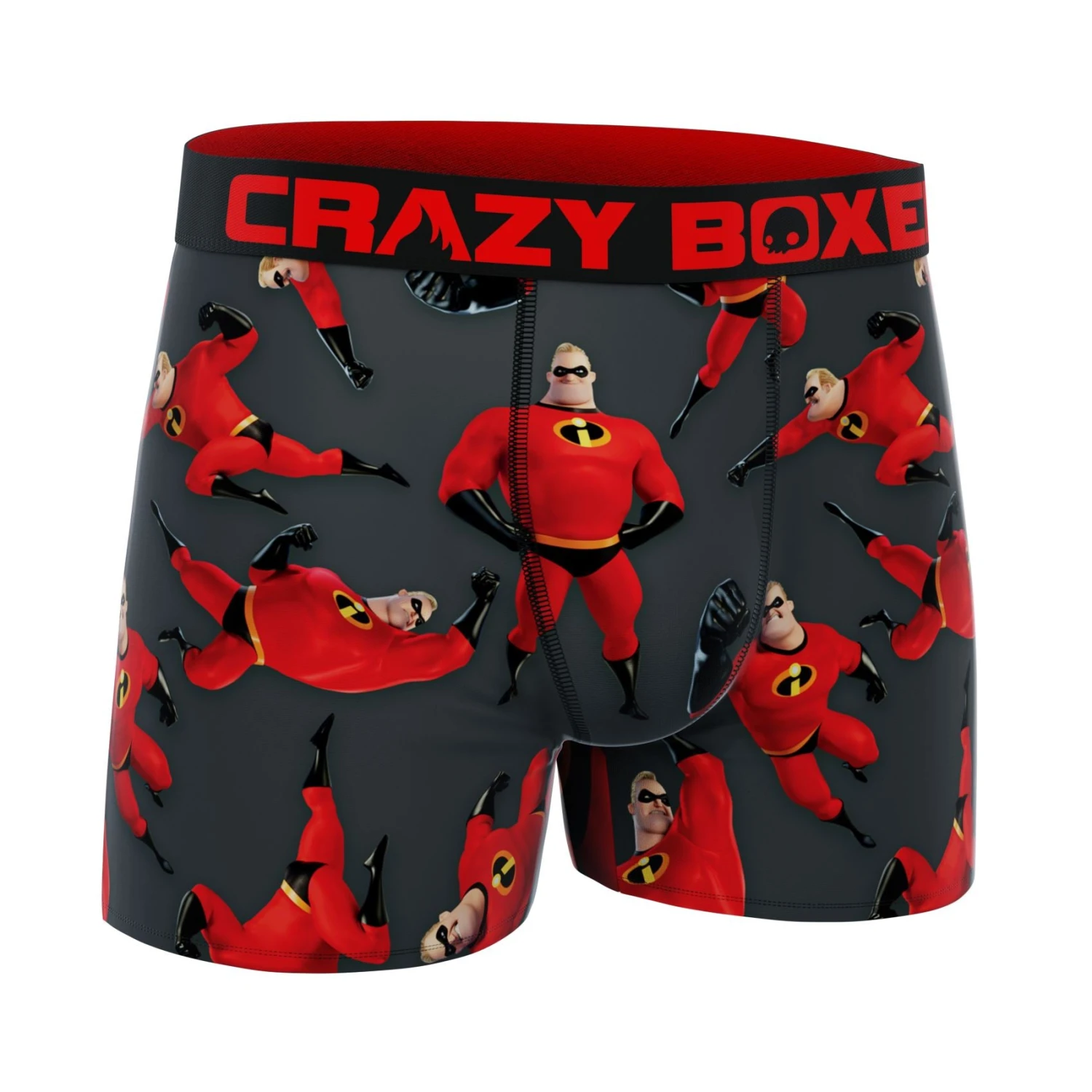 CRAZYBOXER The Incredibles Mr. Incredible Men's Boxer Briefs 3 CRAZYBOXER The Incredibles Mr. Incredible Men's Boxer Briefs - Image 3