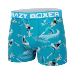 CRAZYBOXER The Incredibles Frozone Men's Boxer Briefs -Crazy Boxer CBINC0101FREZ 4
