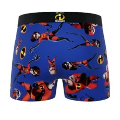 CRAZYBOXER The Incredibles Frozone Men's Boxer Briefs (Pack 2) 7 CRAZYBOXER The Incredibles Frozone Men's Boxer Briefs (Pack 2) -Crazy Boxer CBINC0101X2A2 5