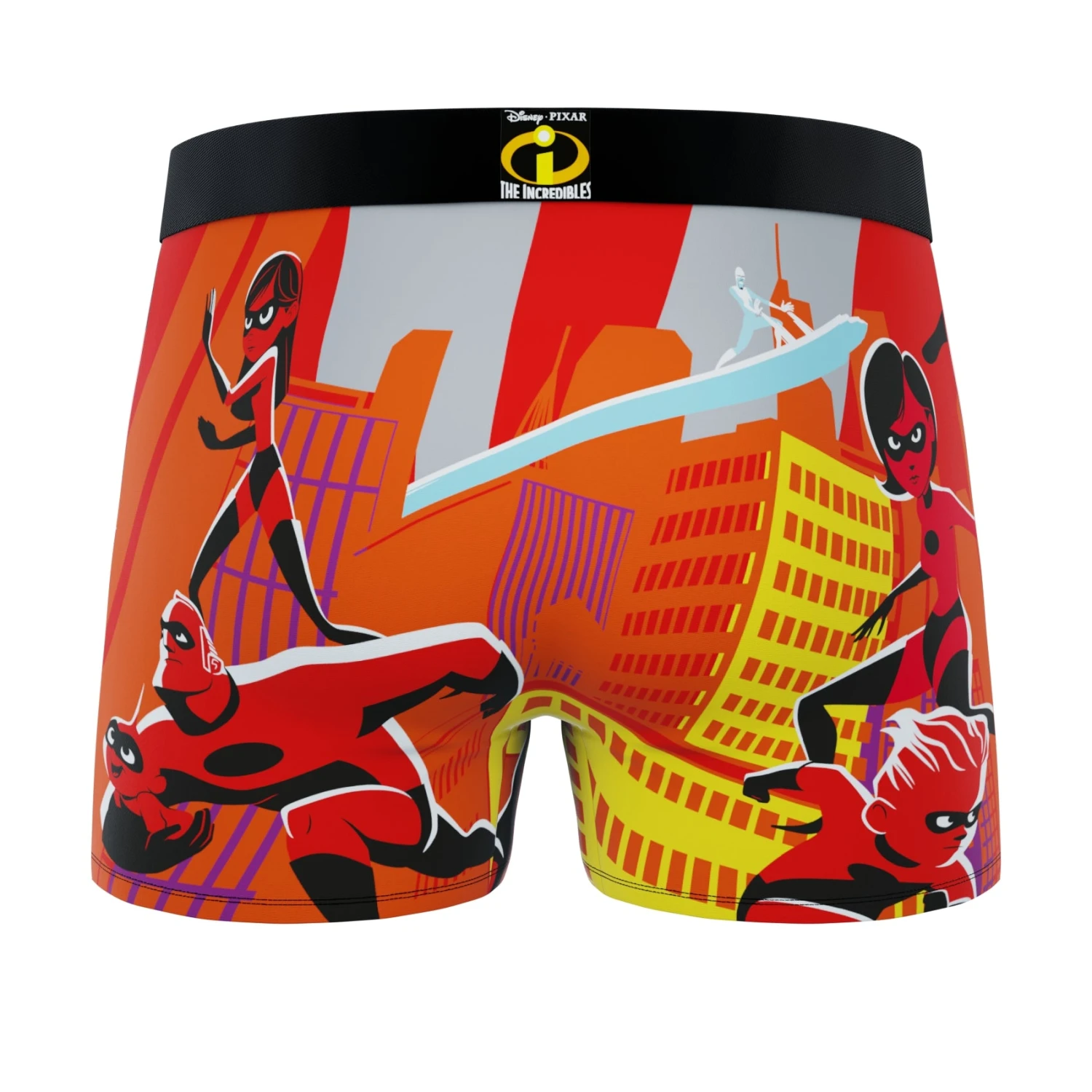 CRAZYBOXER The Incredibles Comic Characters Men's Boxer Briefs 2 CRAZYBOXER The Incredibles Comic Characters Men's Boxer Briefs - Image 2