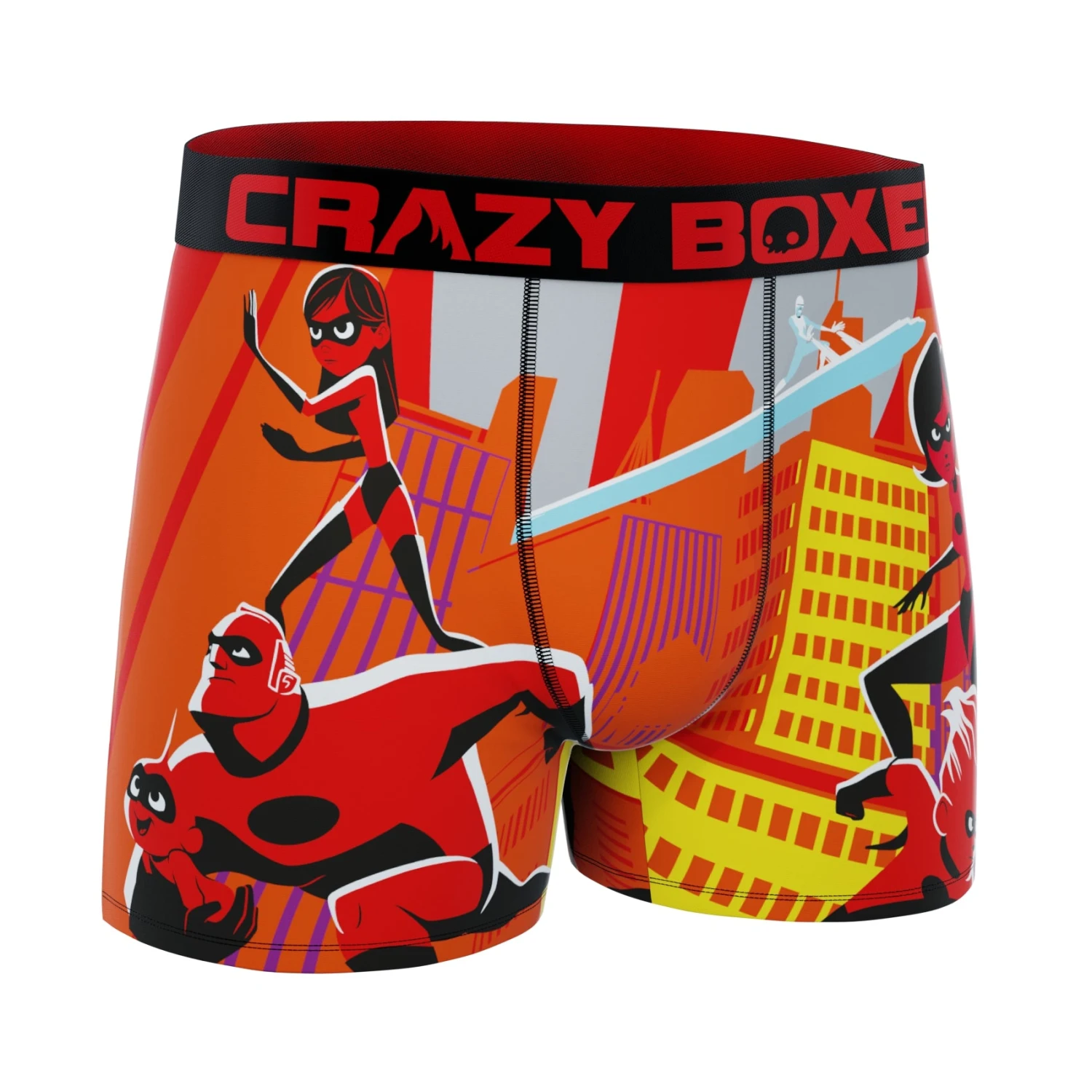 CRAZYBOXER The Incredibles Comic Characters Men's Boxer Briefs 3 CRAZYBOXER The Incredibles Comic Characters Men's Boxer Briefs - Image 3