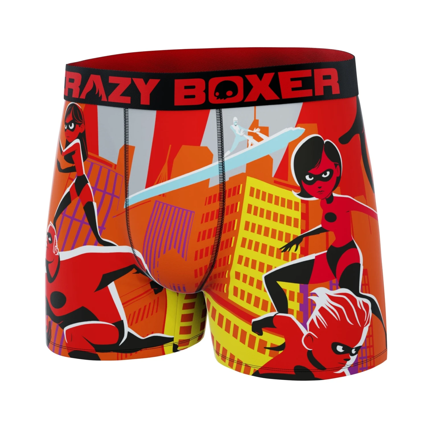 CRAZYBOXER The Incredibles Comic Characters Men's Boxer Briefs 4 CRAZYBOXER The Incredibles Comic Characters Men's Boxer Briefs - Image 4