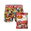 CRAZYBOXER Jelly Belly Beans Men's Boxer Briefs (Creative Packaging)
