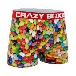CRAZYBOXER Jelly Belly Beans Men's Boxer Briefs (Creative Packaging) -Crazy Boxer CBJEL0101CLASN 3