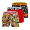 CRAZYBOXER Jelly Belly Beans Men's Boxer Briefs (3 Pack)