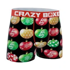 CRAZYBOXER Jelly Belly Omaments Men's Boxer Briefs 6 CRAZYBOXER Jelly Belly Omaments Men's Boxer Briefs -Crazy Boxer CBJEL0101XMS2 3