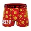 CRAZYBOXER Kellogg's Extra Cheese Men's Boxer Briefs