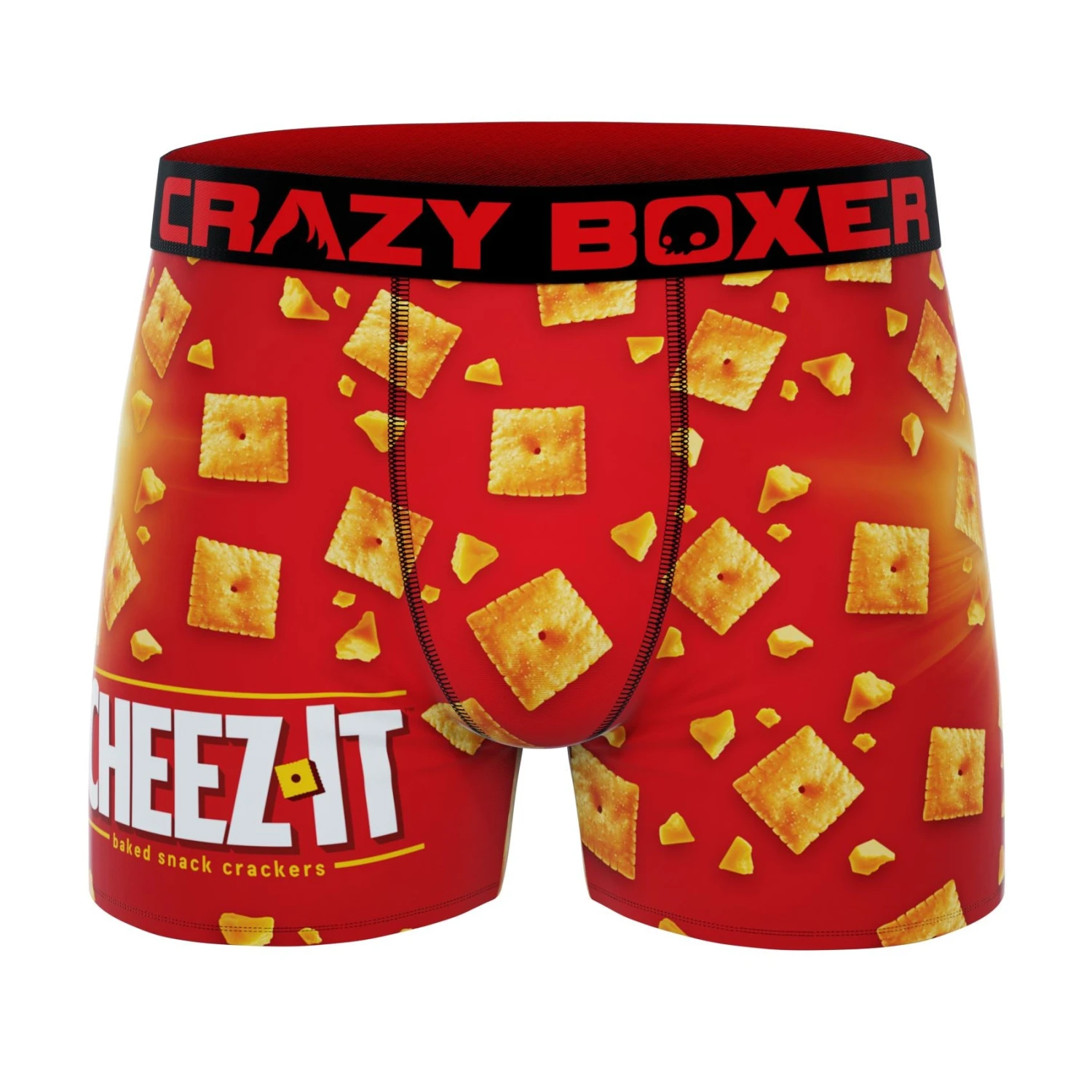 CRAZYBOXER Kellogg's Extra Cheese Men's Boxer Briefs 1 CRAZYBOXER Kellogg's Extra Cheese Men's Boxer Briefs