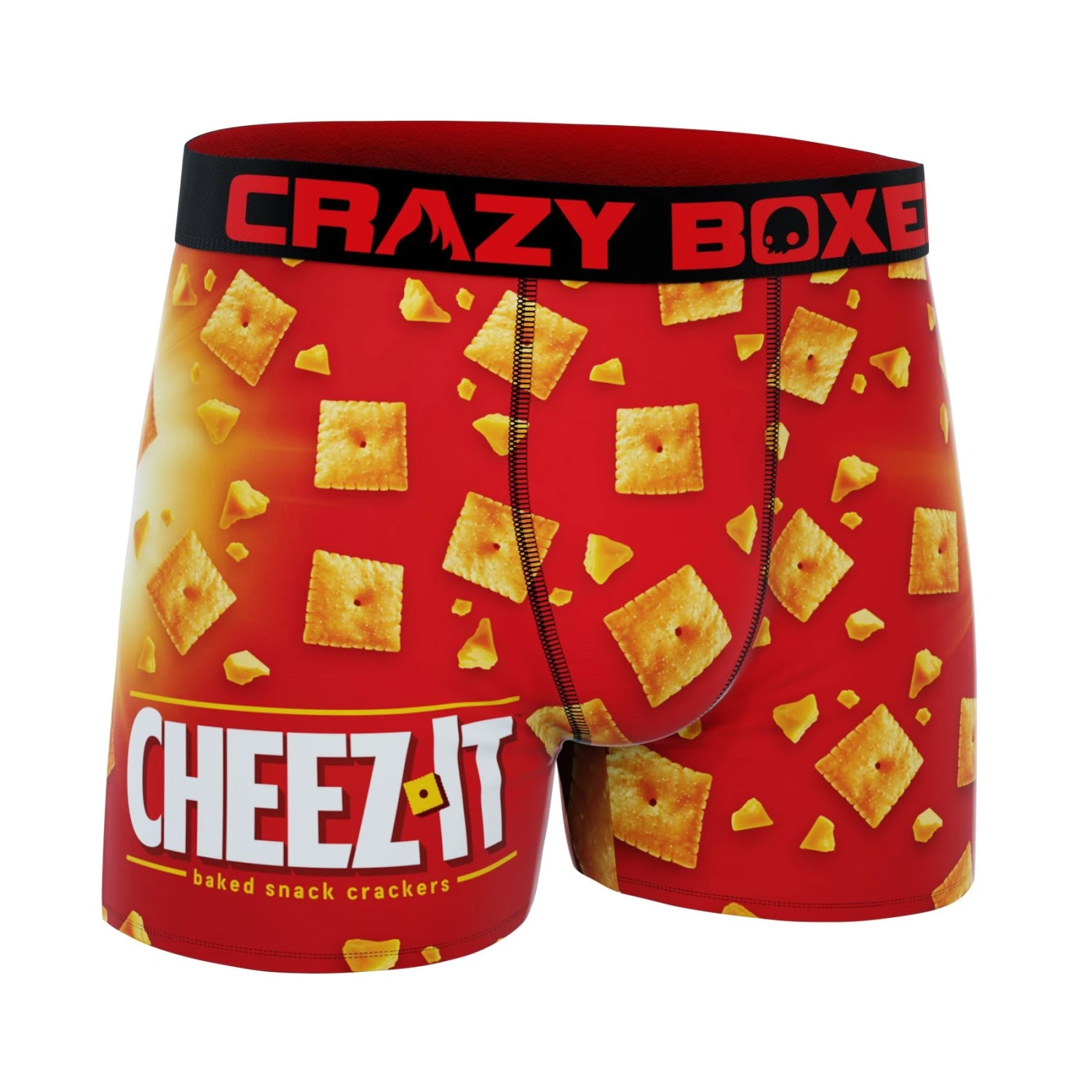 CRAZYBOXER Kellogg's Extra Cheese Men's Boxer Briefs 3 CRAZYBOXER Kellogg's Extra Cheese Men's Boxer Briefs - Image 3
