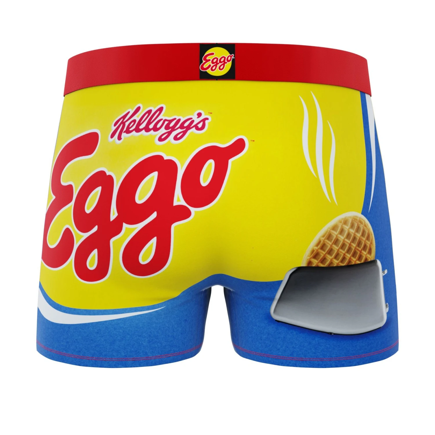 CRAZYBOXER Kellogg's Eggo Waffle Men's Boxer Briefs (Creative Packaging) 3 CRAZYBOXER Kellogg's Eggo Waffle Men's Boxer Briefs (Creative Packaging) - Image 3
