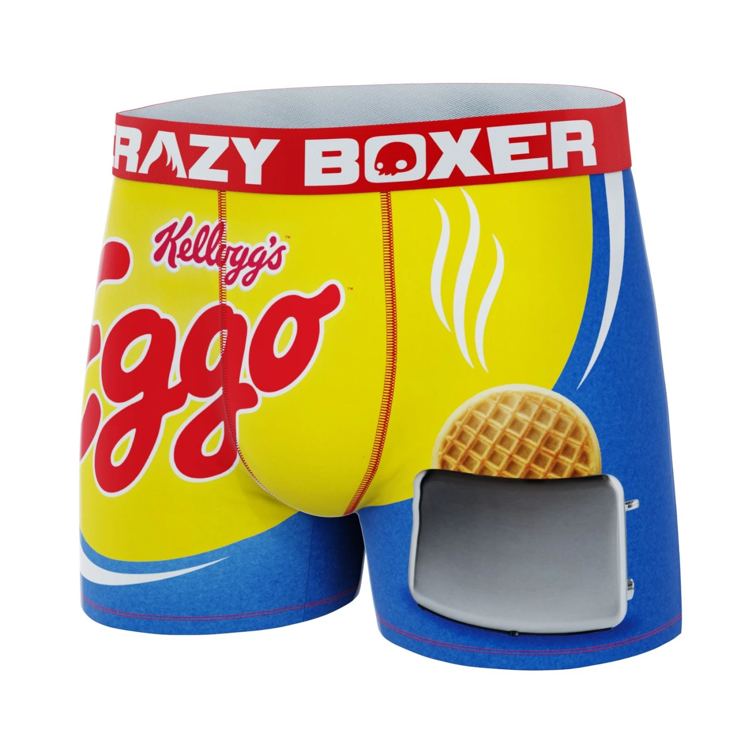 CRAZYBOXER Kellogg's Eggo Waffle Men's Boxer Briefs (Creative Packaging) 5 CRAZYBOXER Kellogg's Eggo Waffle Men's Boxer Briefs (Creative Packaging) - Image 5