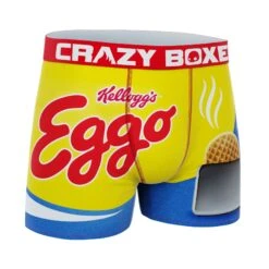 CRAZYBOXER Kellogg's Waffles Men's Boxer Briefs -Crazy Boxer CBKLG0101EGGO 3