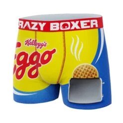 CRAZYBOXER Kellogg's Waffles Men's Boxer Briefs -Crazy Boxer CBKLG0101EGGO 4