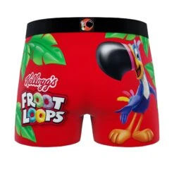 CRAZYBOXER Kellogg's Toucan Men's Boxer Briefs (Creative Packaging) -Crazy Boxer CBKLG0101LOPYN 2