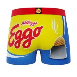 CRAZYBOXER Kellogg's Extra Cheese & Waffles Men's Boxer Briefs (2 Pack) -Crazy Boxer CBKLG0101X2B1 5