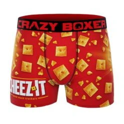 CRAZYBOXER Kellogg's Extra Cheese & Waffles Men's Boxer Briefs (2 Pack) -Crazy Boxer CBKLG0101X2B1 6