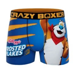 CRAZYBOXER Kellogg's Tony The Tiger & Toucan Men's Boxer Briefs (3 Pack) -Crazy Boxer CBKLG0101X3B2 8