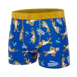 CRAZYBOXER Kellogg's Classic Tony Men's Boxer Briefs 7 CRAZYBOXER Kellogg's Classic Tony Men's Boxer Briefs -Crazy Boxer CBKLG0105BLUE 4