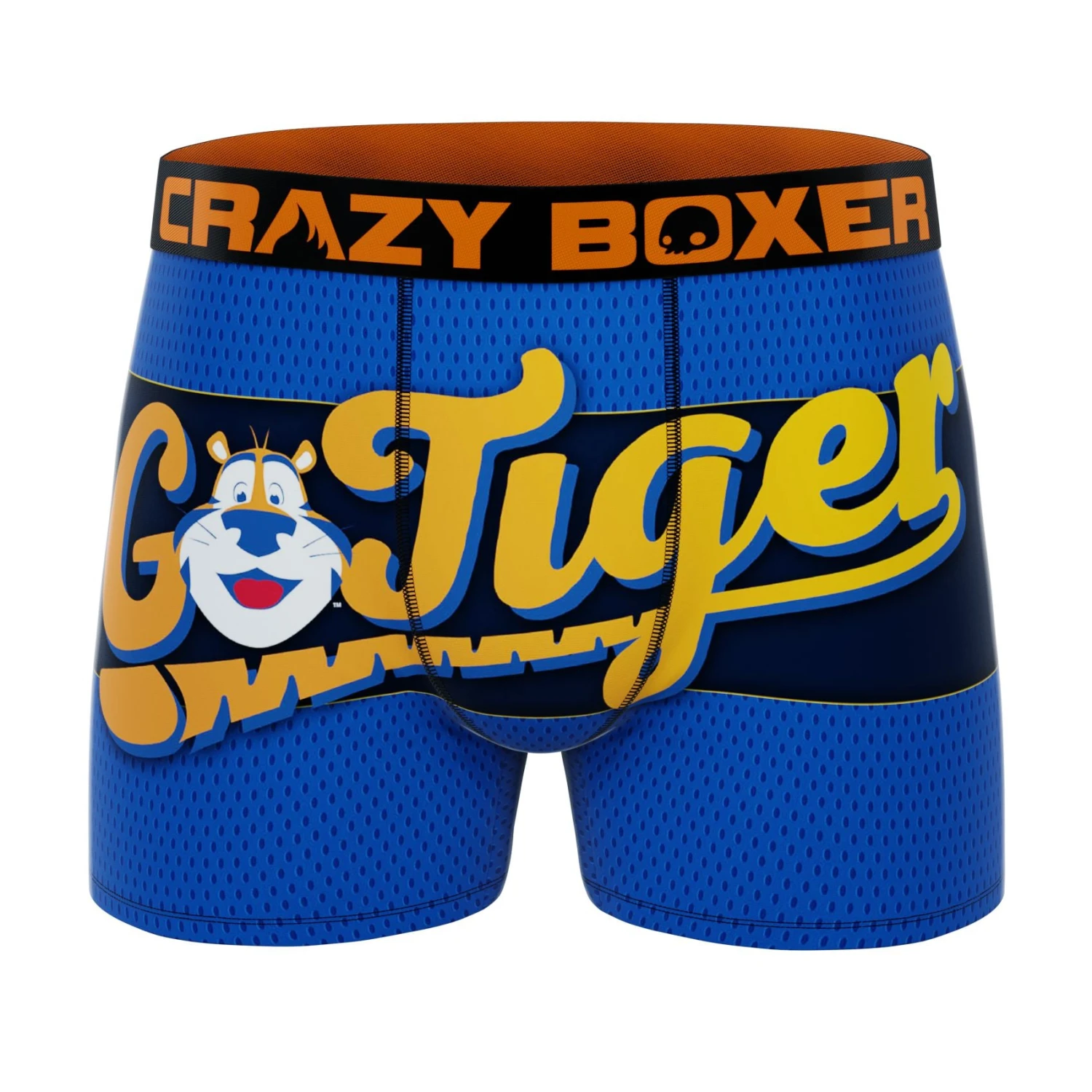 CRAZYBOXER Kellogg's Go Tiger Men's Boxer Briefs 1 CRAZYBOXER Kellogg's Go Tiger Men's Boxer Briefs
