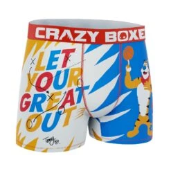 CRAZYBOXER Kellogg's Tiger Men's Boxer Briefs -Crazy Boxer CBKLG0105LIN2 3