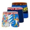 CRAZYBOXER Kellogg's Tiger Men's Boxer Briefs (3 Pack)