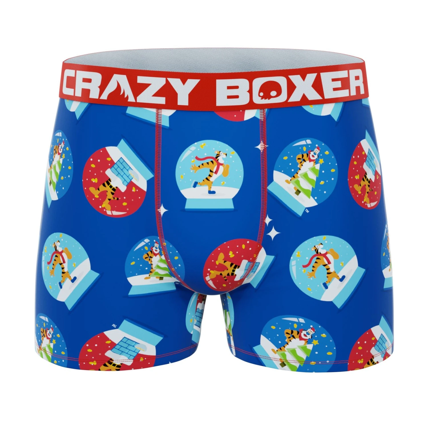 CRAZYBOXER Kellogg's Tony Snowball Xmas Men's Boxer Briefs 1 CRAZYBOXER Kellogg's Tony Snowball Xmas Men's Boxer Briefs