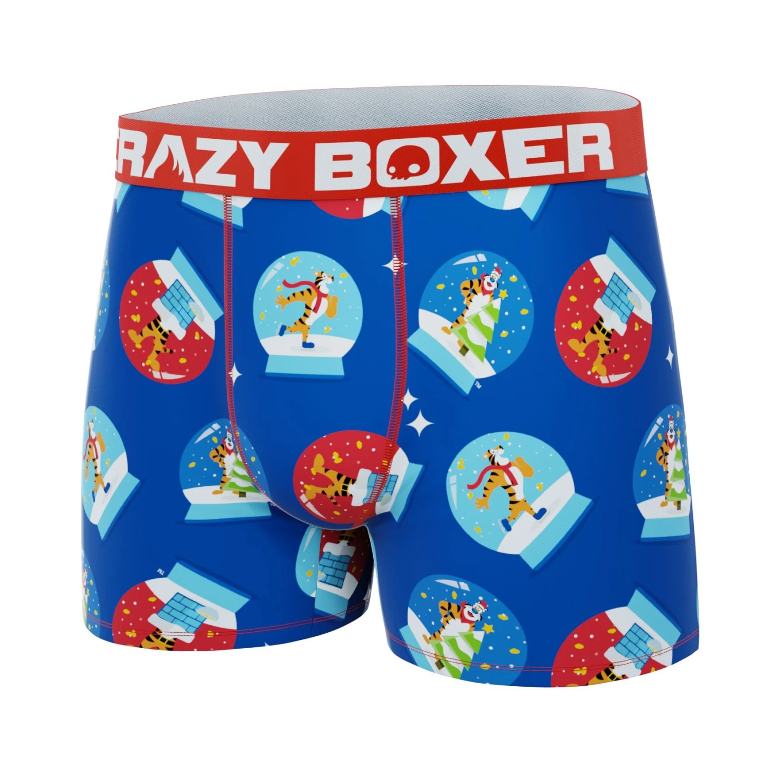 CRAZYBOXER Kellogg's Tony Snowball Xmas Men's Boxer Briefs 4 CRAZYBOXER Kellogg's Tony Snowball Xmas Men's Boxer Briefs - Image 4