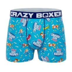 CRAZYBOXER Kellogg's Rice Men's Boxer Briefs