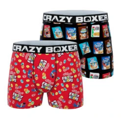 CRAZYBOXER Kellogg's Eggo Men's Boxer Briefs (2 Pack)