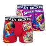 CRAZYBOXER Kelloggs Toucan Sam Men's Boxer Briefs (2 Pack)