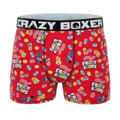 CRAZYBOXER Kellogg's Cas Men's Boxer Briefs (3 Pack) -Crazy Boxer CBKLG0106X3A1 8