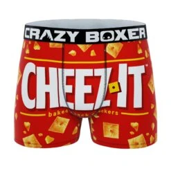 CRAZYBOXER Cheez-ItMen's Boxer Briefs (2 Pack) -Crazy Boxer CBKLG0107X2A1 3