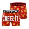 CRAZYBOXER Cheez-ItMen's Boxer Briefs (2 Pack)