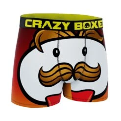 CRAZYBOXER Men's Pringles Guy Men's Boxer Briefs -Crazy Boxer CBKLG01BIGP 3