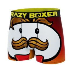 CRAZYBOXER Men's Pringles Guy Men's Boxer Briefs -Crazy Boxer CBKLG01BIGP 4