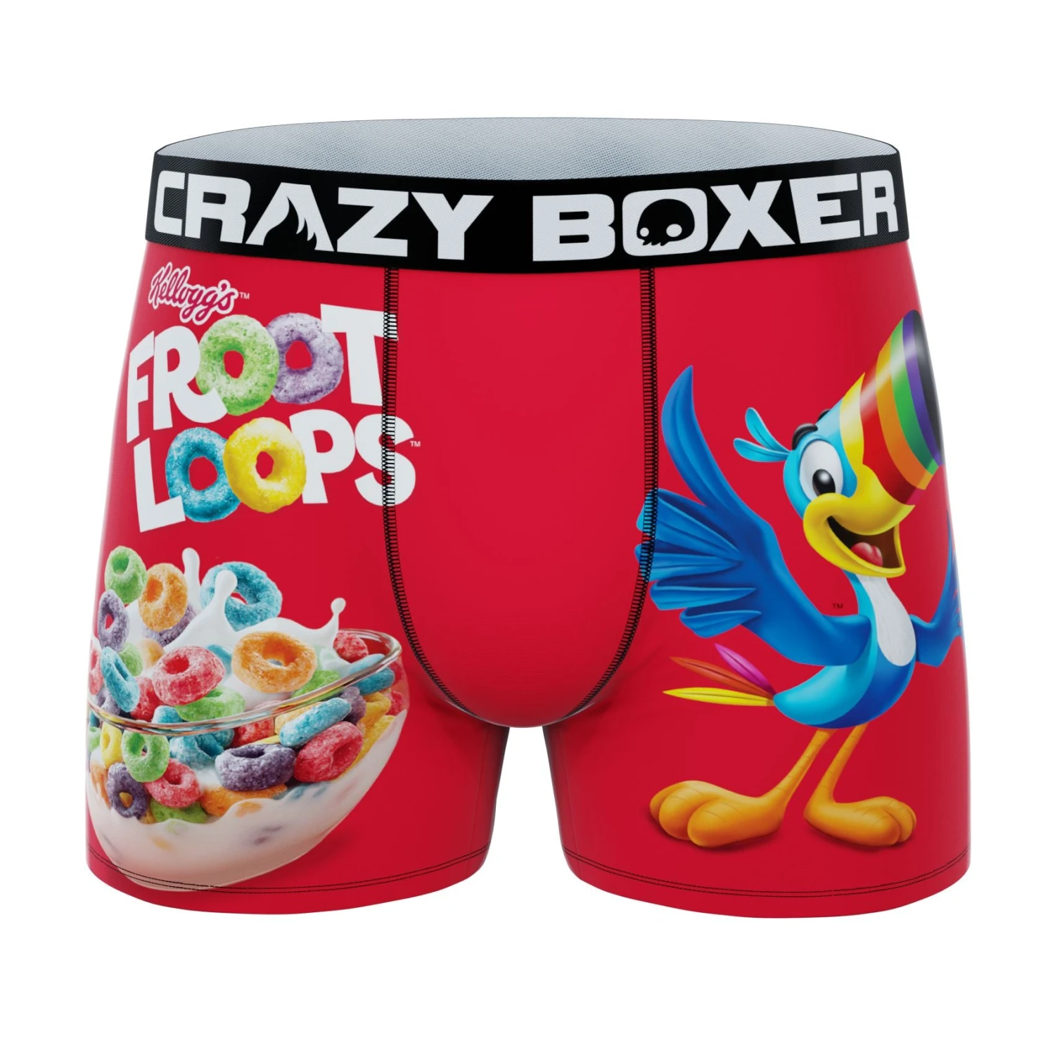 CRAZYBOXER Kellogg's Toucan Sam Men's Boxer Briefs (Creative Packaging) 2 CRAZYBOXER Kellogg's Toucan Sam Men's Boxer Briefs (Creative Packaging) - Image 2