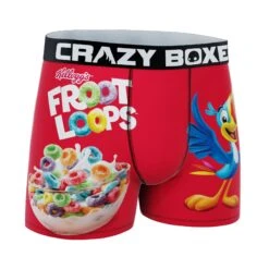 CRAZYBOXER Kellogg's Toucan Sam Men's Boxer Briefs (Creative Packaging) 8 CRAZYBOXER Kellogg's Toucan Sam Men's Boxer Briefs (Creative Packaging) -Crazy Boxer CBKLG01FRO2N3 3