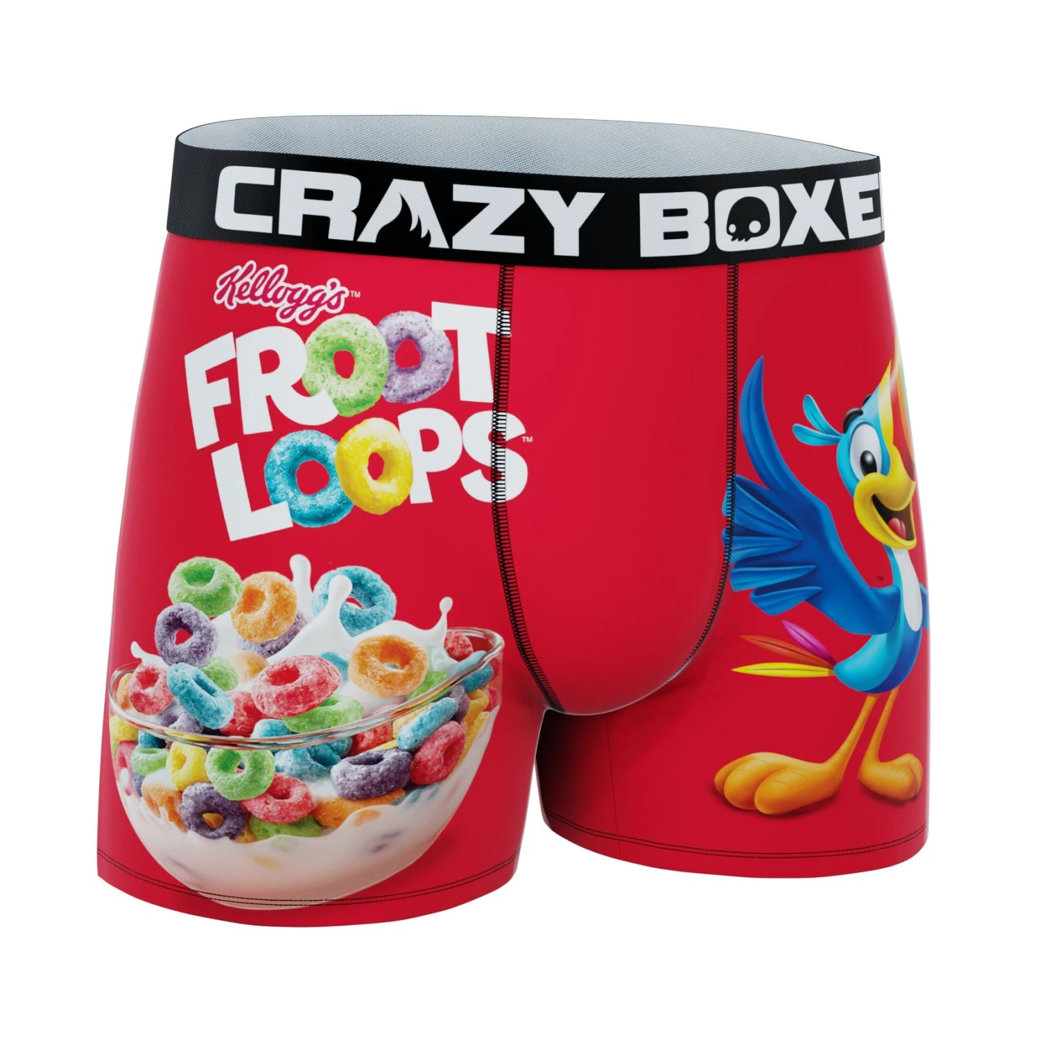 CRAZYBOXER Kellogg's Toucan Sam Men's Boxer Briefs (Creative Packaging) 4 CRAZYBOXER Kellogg's Toucan Sam Men's Boxer Briefs (Creative Packaging) - Image 4