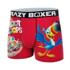 CRAZYBOXER Kellogg's Toucan Sam Men's Boxer Briefs (Creative Packaging) 9 CRAZYBOXER Kellogg's Toucan Sam Men's Boxer Briefs (Creative Packaging) -Crazy Boxer CBKLG01FRO2N3 4