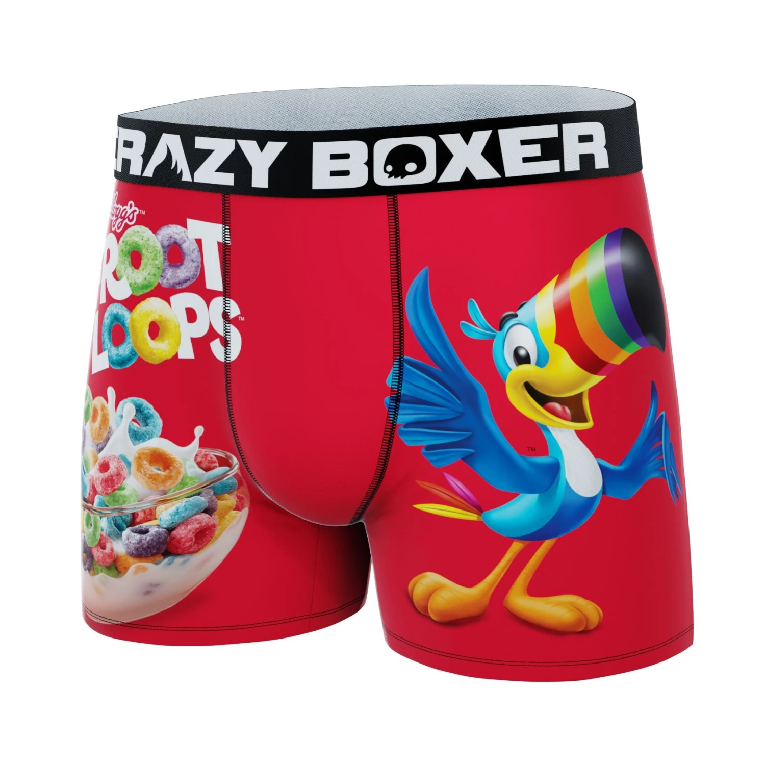 CRAZYBOXER Kellogg's Toucan Sam Men's Boxer Briefs (Creative Packaging) 5 CRAZYBOXER Kellogg's Toucan Sam Men's Boxer Briefs (Creative Packaging) - Image 5