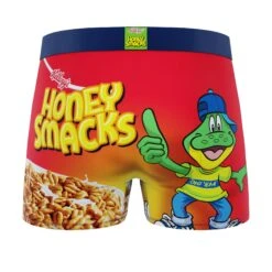 CRAZYBOXER Kellogg's Honey Smack Cereal Box Men's Boxer Briefs (Creative Packaging) -Crazy Boxer CBKLG01SMCKN 2