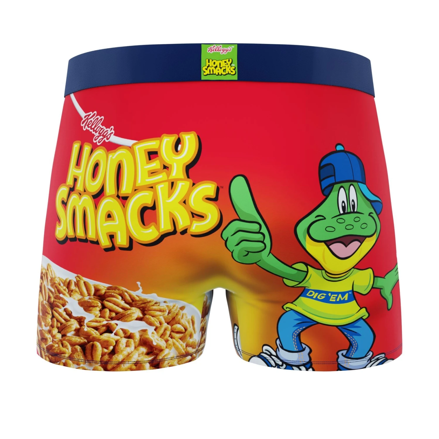CRAZYBOXER Men's Kellogg's Honey Smacks Boxer Briefs 2 CRAZYBOXER Men's Kellogg's Honey Smacks Boxer Briefs - Image 2