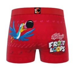CRAZYBOXER Kellogg's Frosted Flakes And Froot Loops Men's Boxer Briefs (2 Pack) -Crazy Boxer CBKLG01X2A1 7